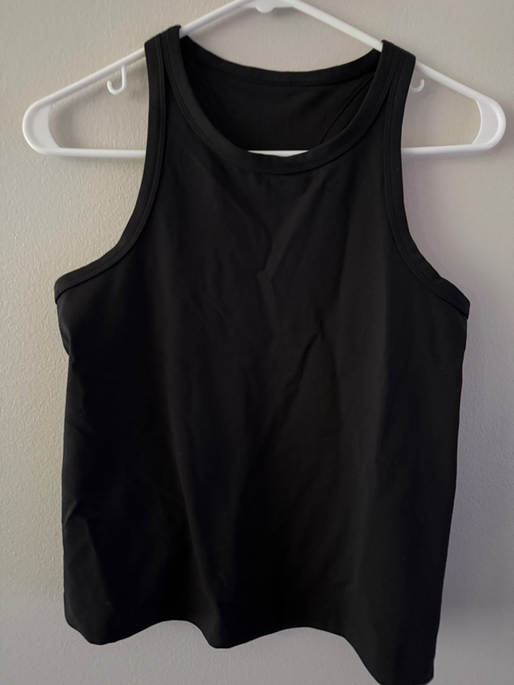 Lululemon Black Racerback Tank - size 8